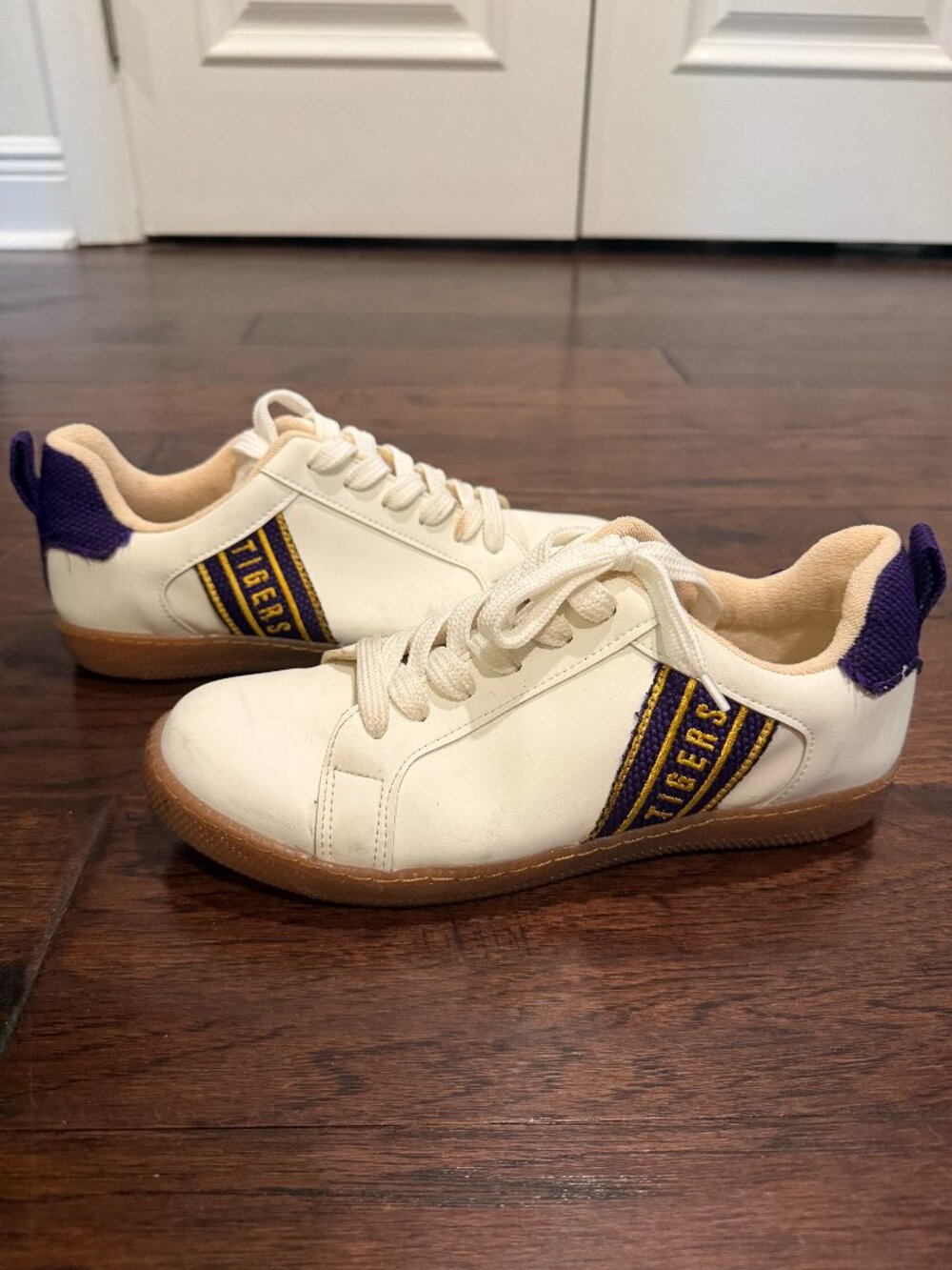LSU sneakers (size 9)